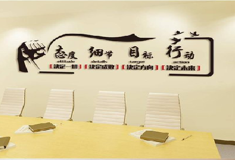 万州企业文化墙主要展示什么？