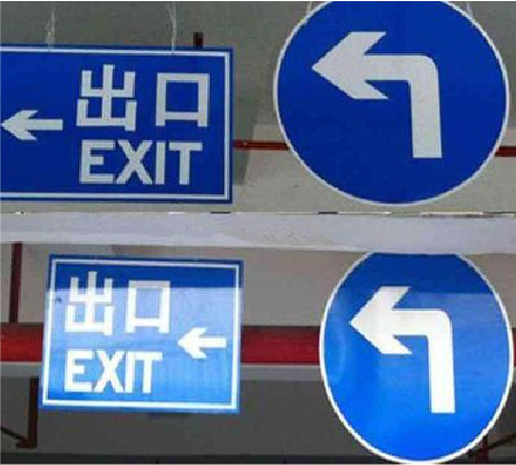 万州在日常生活中如何区分标识与标牌？