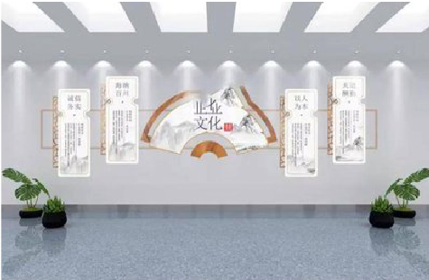 万州企业文化墙设计的核心要素。