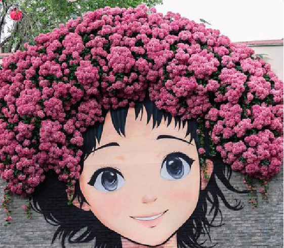 万州墙体彩绘-网红墙打卡