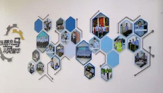 万州文化墙最常见的做法。