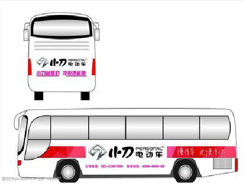 万州公交车身贴如何完美贴合？